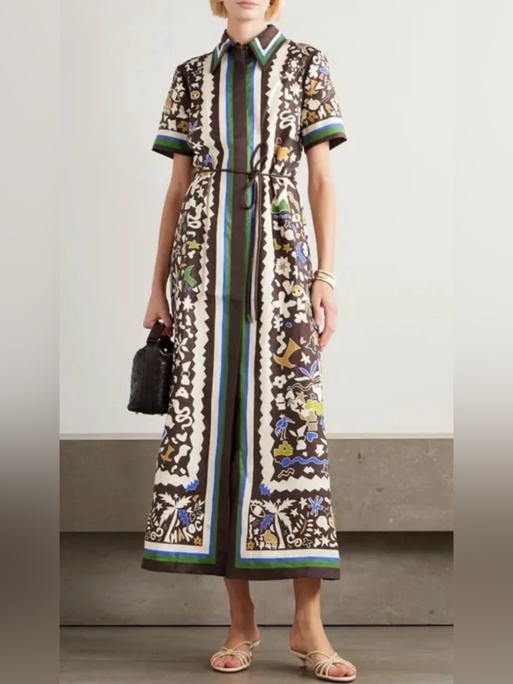 Alemais Maroc Linen Dress